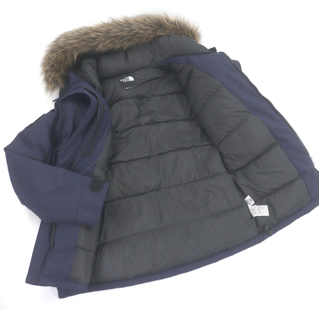 極美品□THE NORTH FACE ザ・ノースフェイス ND92032 Antarctica Parka GORE-TEX フーデッド ダウンジャケット ネイビー M 正規品 メンズ