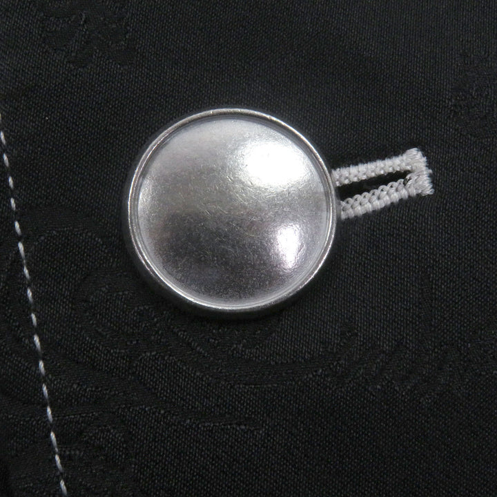 極美品□sulvam サルバム SP-J06-200 Stitch 2 button jacket 総柄 ステッチデザイン ジャケット S 日本製 正規品 メンズ 定価82500円