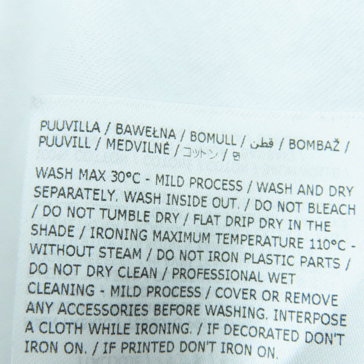 極美品☆MM6 Maison Margiela エムエムシックス メゾンマルジェラ 25SS S62GD0202 オーバーサイズ 半袖Ｔシャツ ホワイト XS 正規品