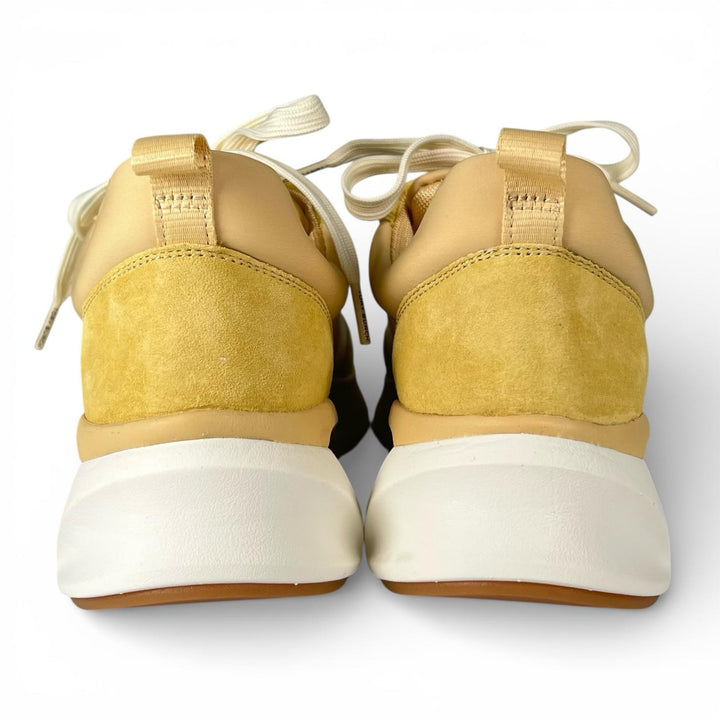 未使用品▲Tory Burch トリーバーチ 89113 GOOD LUCK TRAINER グッドラックトレーナー スウェードレザー スニーカー 8 箱付き レディース