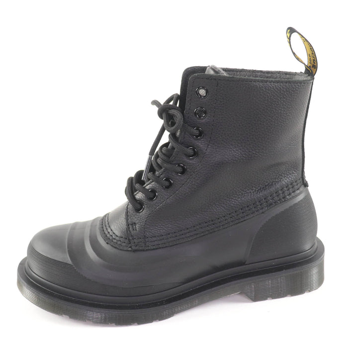 未使用品★Dr.Martens ドクターマーチン 32119001 Fleece Lined Sub Boots 1460 レースアップ レザー ショートブーツ ブラック UK5 箱付
