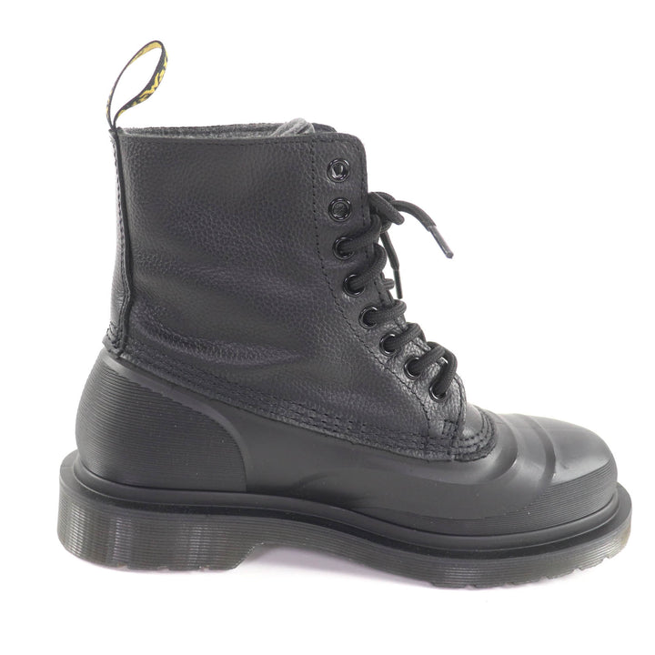 未使用品★Dr.Martens ドクターマーチン 32119001 Fleece Lined Sub Boots 1460 レースアップ レザー ショートブーツ ブラック UK5 箱付