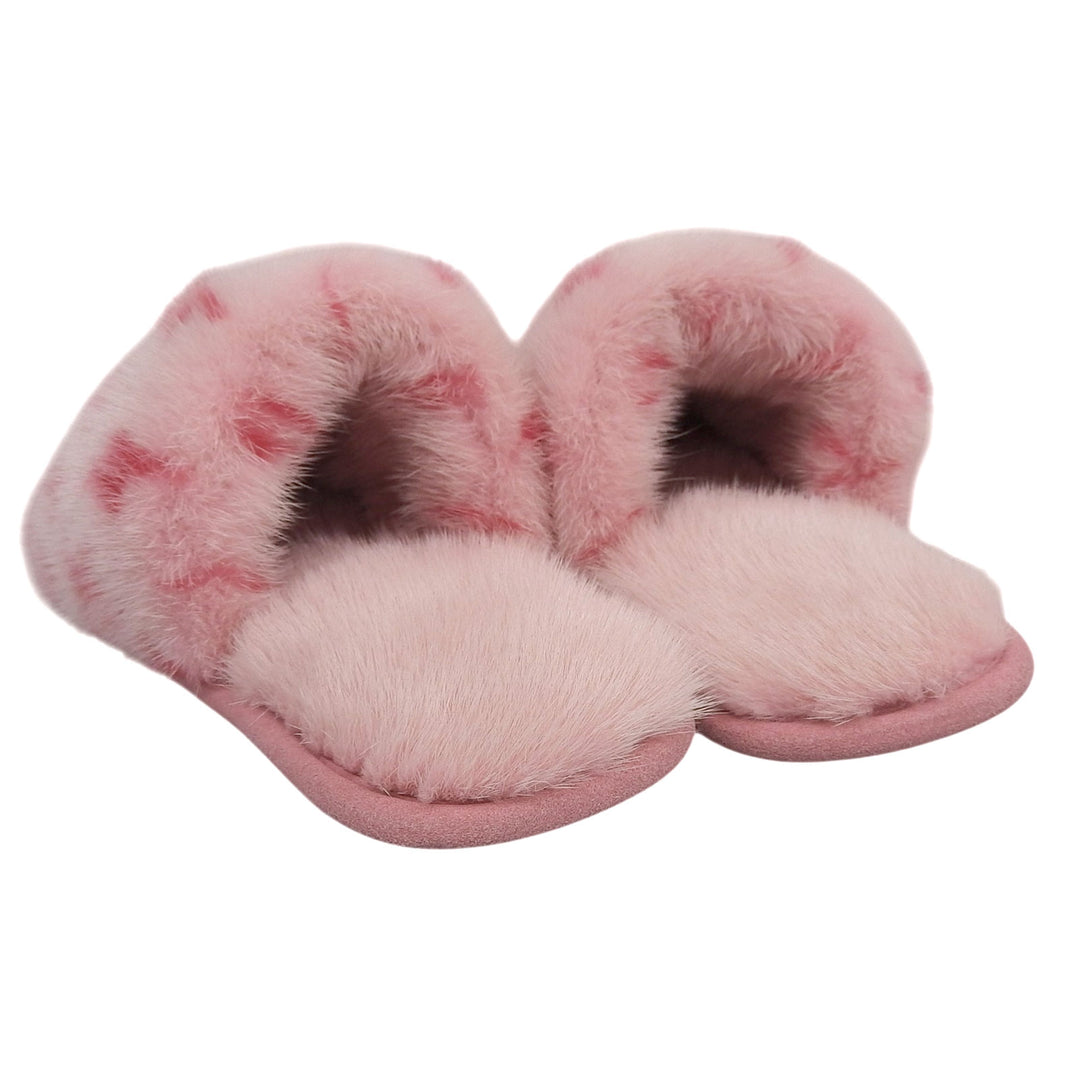極美品▲LOUIS VUITTON ルイヴィトン LVスイート ライン ミュール ミンク MINK モノグラム ルームシューズ ピンク 34-35 保存袋付き 伊製