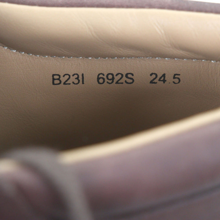 極美品▼REGAL Shoe &amp; Co. リーガル シュー＆カンパニー 23AW TYROLEAN BOOTS レザー 在原みゆ紀コラボ チロリアンブーツ 24.5 メンズ