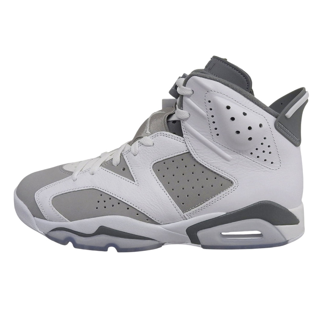 未使用品▲NIKE ナイキ CT8529-100 AIR JORDAN 6 RETRO エア ジョーダン 6 レトロ レザー ハイカットスニーカー ホワイト グレー 28cm