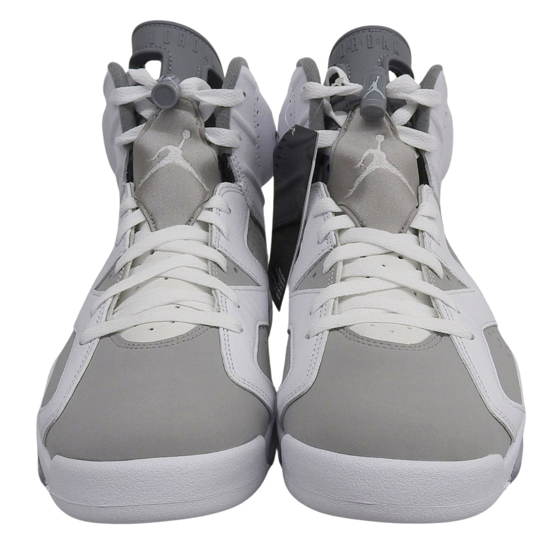 未使用品▲NIKE ナイキ CT8529-100 AIR JORDAN 6 RETRO エア ジョーダン 6 レトロ レザー ハイカットスニーカー ホワイト グレー 28cm