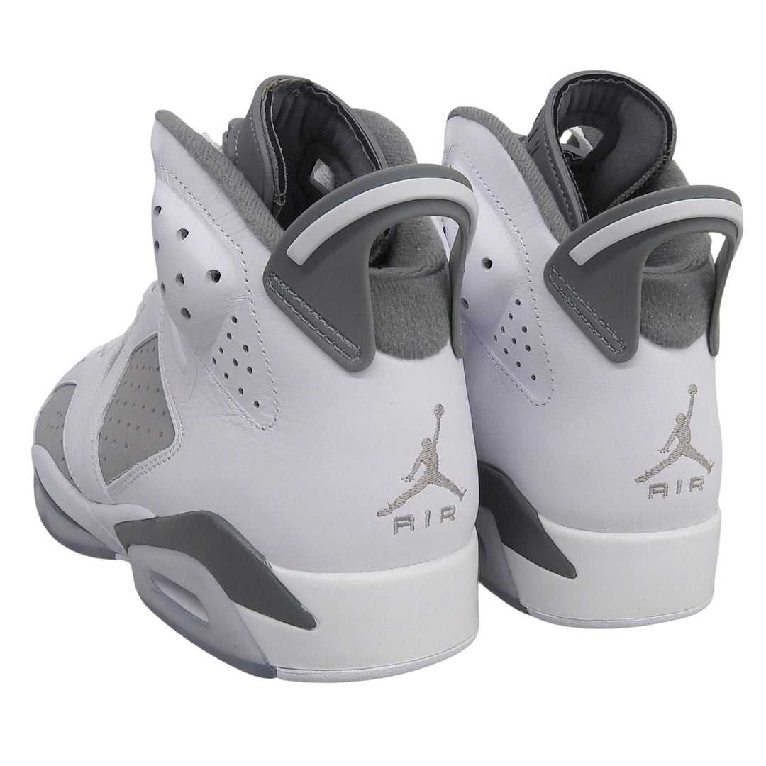 未使用品▲NIKE ナイキ CT8529-100 AIR JORDAN 6 RETRO エア ジョーダン 6 レトロ レザー ハイカットスニーカー ホワイト グレー 28cm