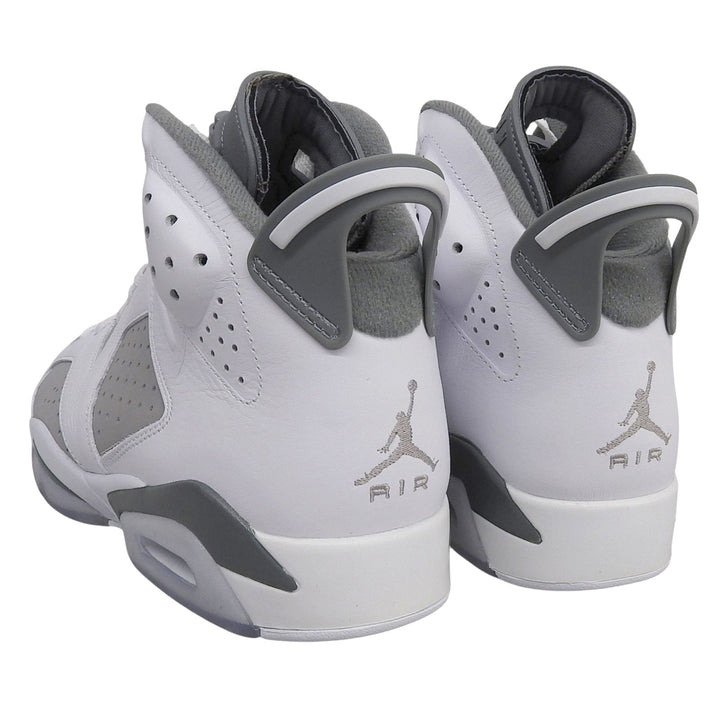未使用品▲NIKE ナイキ CT8529-100 AIR JORDAN 6 RETRO エア ジョーダン 6 レトロ レザー ハイカットスニーカー ホワイト グレー 28cm