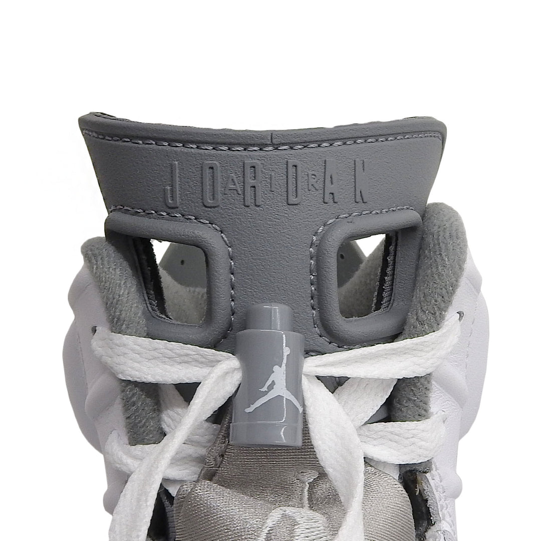 未使用品▲NIKE ナイキ CT8529-100 AIR JORDAN 6 RETRO エア ジョーダン 6 レトロ レザー ハイカットスニーカー ホワイト グレー 28cm