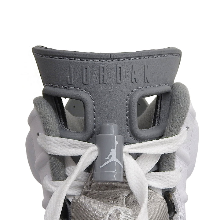 未使用品▲NIKE ナイキ CT8529-100 AIR JORDAN 6 RETRO エア ジョーダン 6 レトロ レザー ハイカットスニーカー ホワイト グレー 28cm
