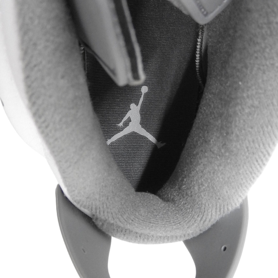 未使用品▲NIKE ナイキ CT8529-100 AIR JORDAN 6 RETRO エア ジョーダン 6 レトロ レザー ハイカットスニーカー ホワイト グレー 28cm