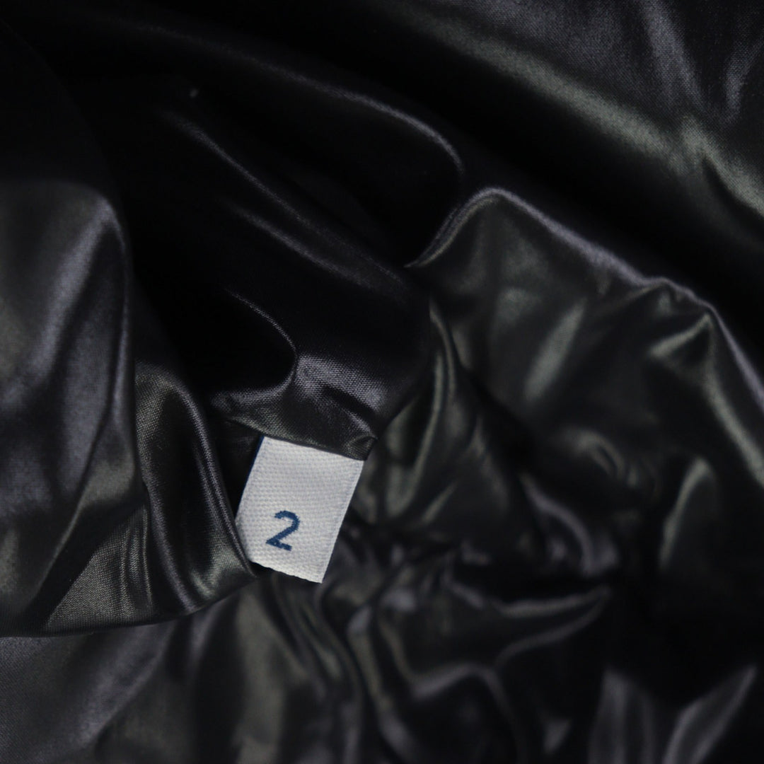 極美品▼MONCLER モンクレール 22AW CORYDALE コリデール ロゴワッペン付 フーデッド WZIPUP ダウンジャケット ブラック 2 正規品 メンズ