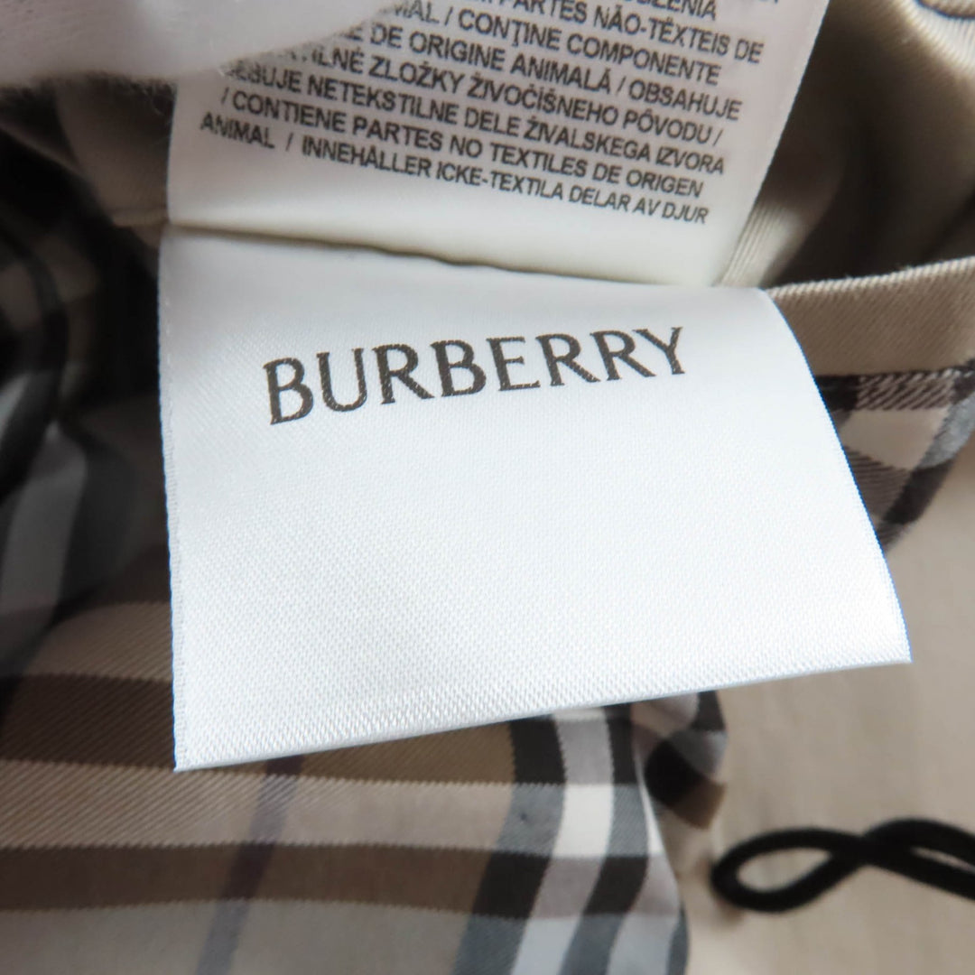 極美品★BURBERRY バーバリー 8104712 ベルト付 裏地チェック柄 キャッスルフォード トレンチコート 4 ガーメント付 正規品 定価408100円