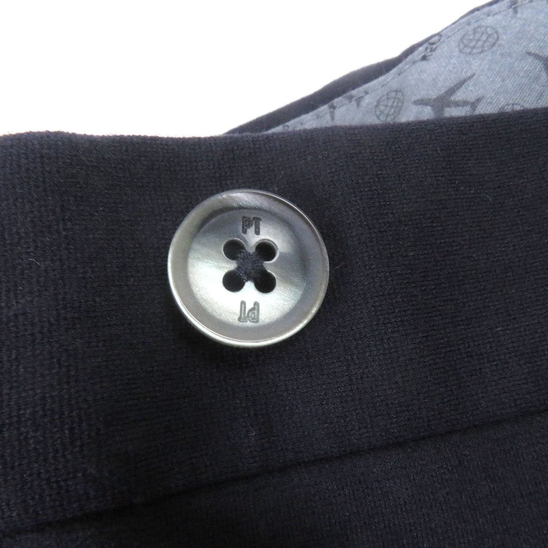 未使用品□PT TORINO ピーティー トリノ SUPERSLIM FIT ストレッチ生地 テーパードパンツ トラウザーズ ダークブルー 56 正規品 メンズ