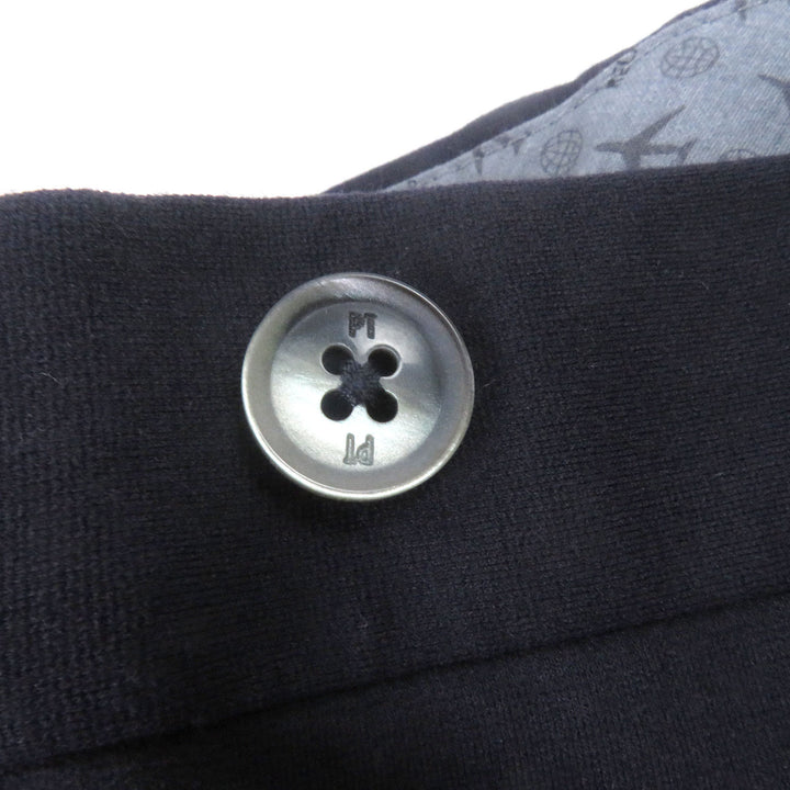 未使用品□PT TORINO ピーティー トリノ SUPERSLIM FIT ストレッチ生地 テーパードパンツ トラウザーズ ダークブルー 56 正規品 メンズ