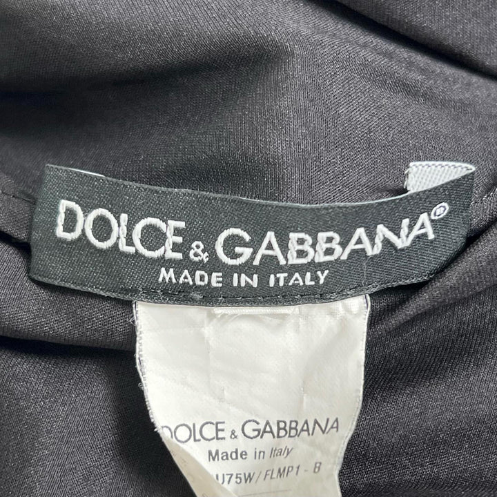 極美品▲DOLCE&amp;GABBANA ドルチェ＆ガッバーナ 花柄 総レース ワンピース パープル Lサイズ相当 イタリア製 正規品 レディース
