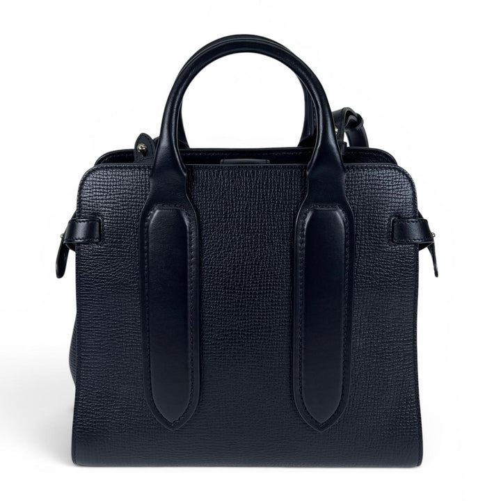 極美品▲SMYTHSON スマイソン 3WAY レザー ショルダーバッグ ハンドバッグ ブラック 保存袋付き イタリア製 レディース