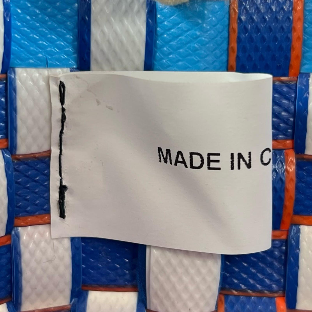 未使用品▲MARNI マルニ SHMH0013A1 レザー使い バスケットバッグ ハンドバッグ マルチカラー 正規品 レディース
