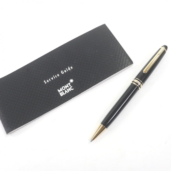 良品□MONTBLANC モンブラン マイスターシュテュック クラシック ツイスト式 ボールペン ブラック ドイツ製 メンズ 筆記確認済み