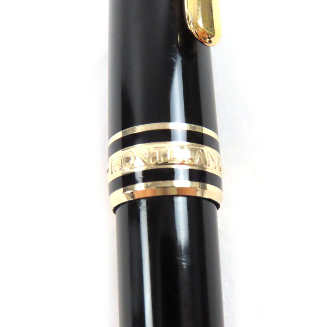 良品□MONTBLANC モンブラン マイスターシュテュック クラシック ツイスト式 ボールペン ブラック ドイツ製 メンズ 筆記確認済み