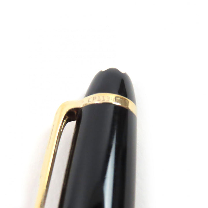 良品□MONTBLANC モンブラン マイスターシュテュック クラシック ツイスト式 ボールペン ブラック ドイツ製 メンズ 筆記確認済み
