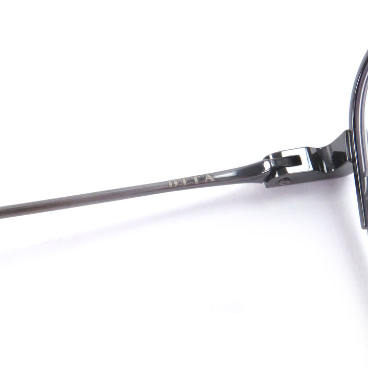 未使用品□DITA ディータ DTX191 ARTOA.13 ツーブリッジ メガネ 眼鏡 アイウェア ガンメタリック 56□16-145 日本製 定価81400円