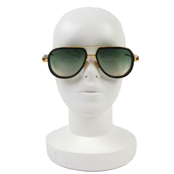 未使用△DITA ディータ DTS441 VASTIK アイウェア サングラス ブラック ゴールド金具 59□17 148 デモレンズ 日本製 メンズ 定価123200円