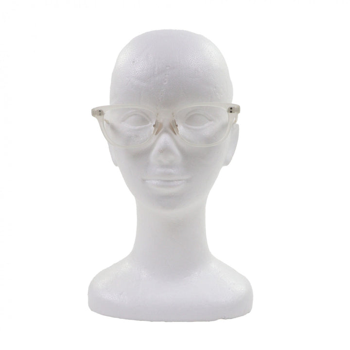 極美品▼DITA ディータ DTX714 BREHM キャッツシェイプ メガネ 眼鏡 アイウェア クリアホワイト 52□16-145 レディース 定価75900円