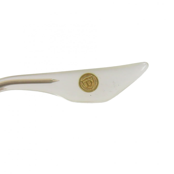 極美品▼DITA ディータ DTX714 BREHM キャッツシェイプ メガネ 眼鏡 アイウェア クリアホワイト 52□16-145 レディース 定価75900円