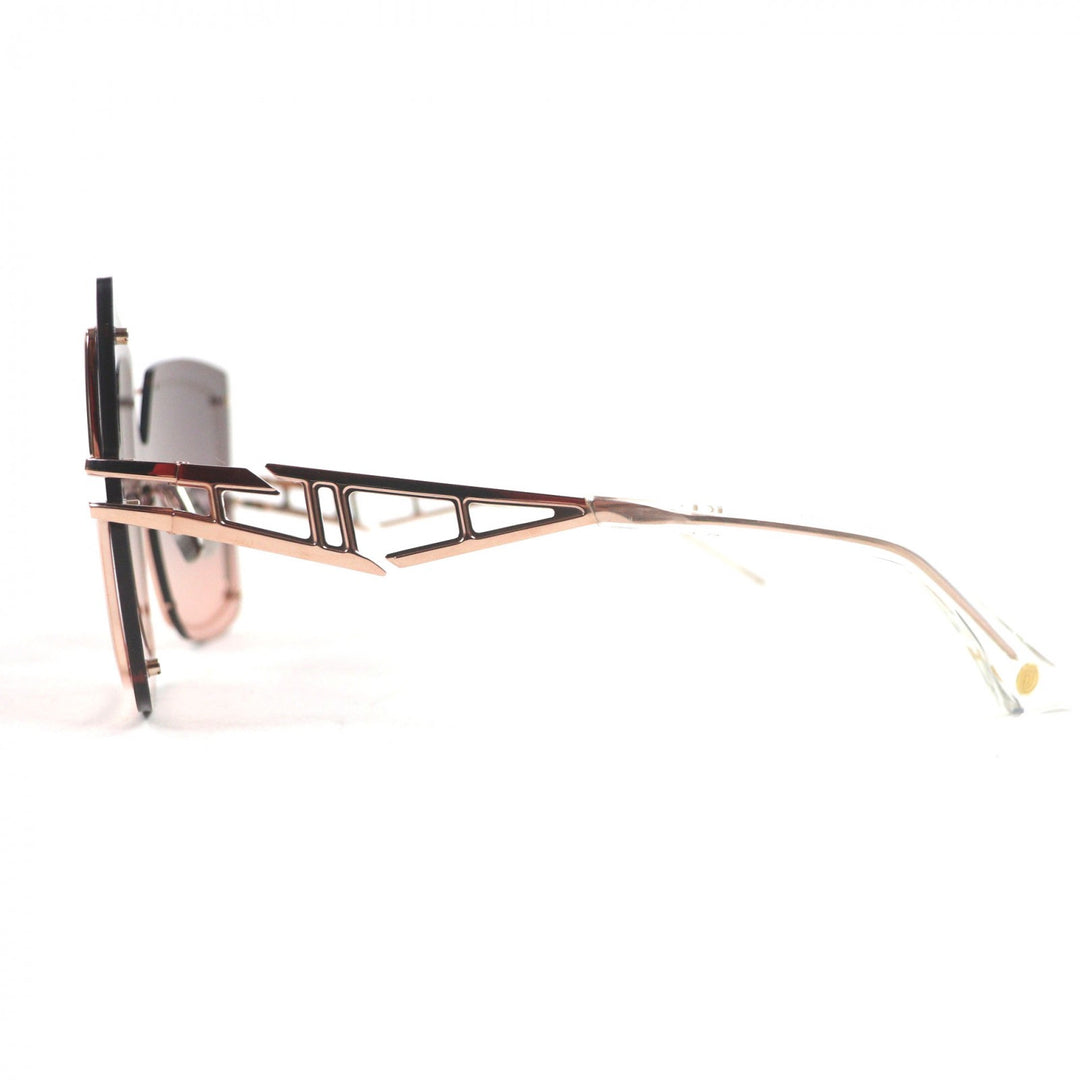未使用品▼DITA ディータ DTS440 BROKYN アイウェア サングラス ピンクゴールド クリア 143□145 デモレンズ 日本製 メンズ レディース