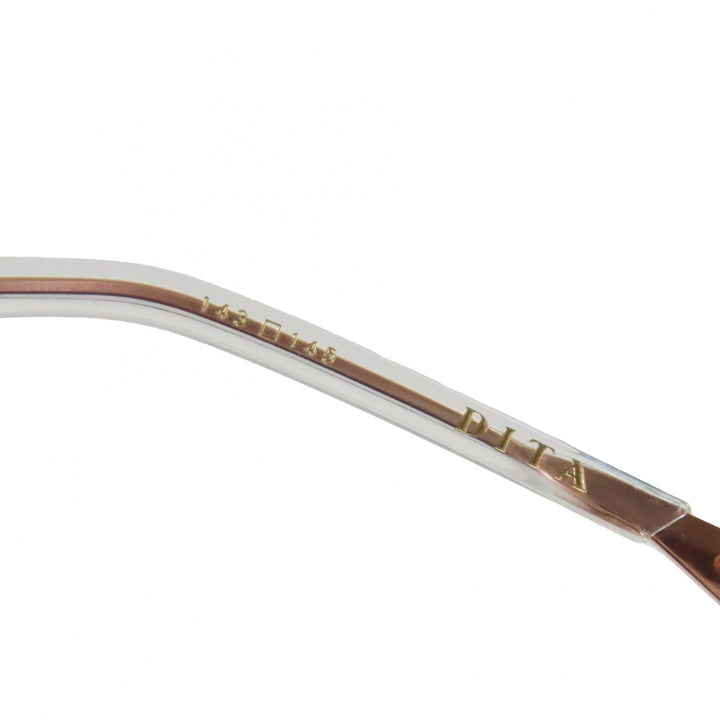 未使用品▼DITA ディータ DTS440 BROKYN アイウェア サングラス ピンクゴールド クリア 143□145 デモレンズ 日本製 メンズ レディース