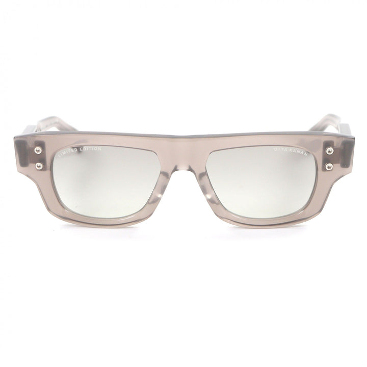 未使用品□DITA ディータ DTS735 KANAN LIMITED EDITION サングラス クリアグレー 52□20-145 デモレンズ 日本製 メンズ 定価123200円