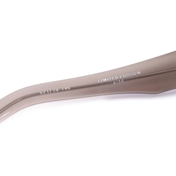 未使用品□DITA ディータ DTS735 KANAN LIMITED EDITION サングラス クリアグレー 52□20-145 デモレンズ 日本製 メンズ 定価123200円