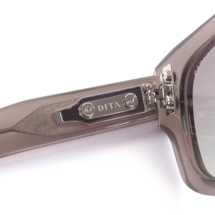 未使用品□DITA ディータ DTS735 KANAN LIMITED EDITION サングラス クリアグレー 52□20-145 デモレンズ 日本製 メンズ 定価123200円