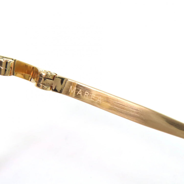 未使用品△DITA ディータ DTX192 MAREA メガネ 眼鏡 アイウェア ゴールド 53□20 138 デモレンズ 日本製 レディース 定価68200円