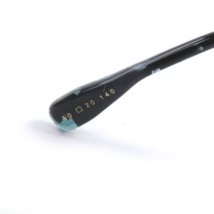 未使用品□DITA ディータ DTX454 AVIATIA-FIVE メガネ 眼鏡 アイウェア ブラック クリアブルー 50□20-140 デモレンズ 定価96800円