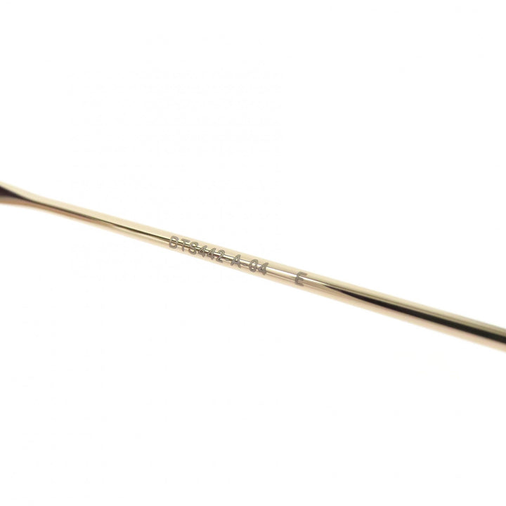 極美品△DITA ディータ DTS442 TALON THREE アイウェア サングラス ゴールド クリア 55□22 145 デモレンズ 日本製 メンズ 定価92400円