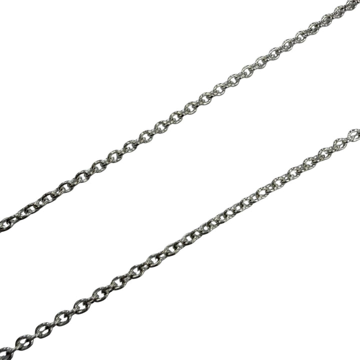 美品☆GUCCI グッチ 818927 インターロッキングG ペンダント ネックレス AG925 現行品 シルバー 伊製 重量11.0g 定価73700円 箱・保袋付