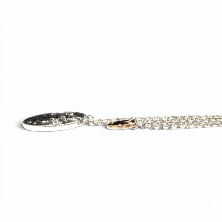 美品★HERMES エルメス 2021年製 エクスリブリスPM AG925 AU750 ピアス シルバー ゴールド フランス製 総重量7.2g レディース 箱付き