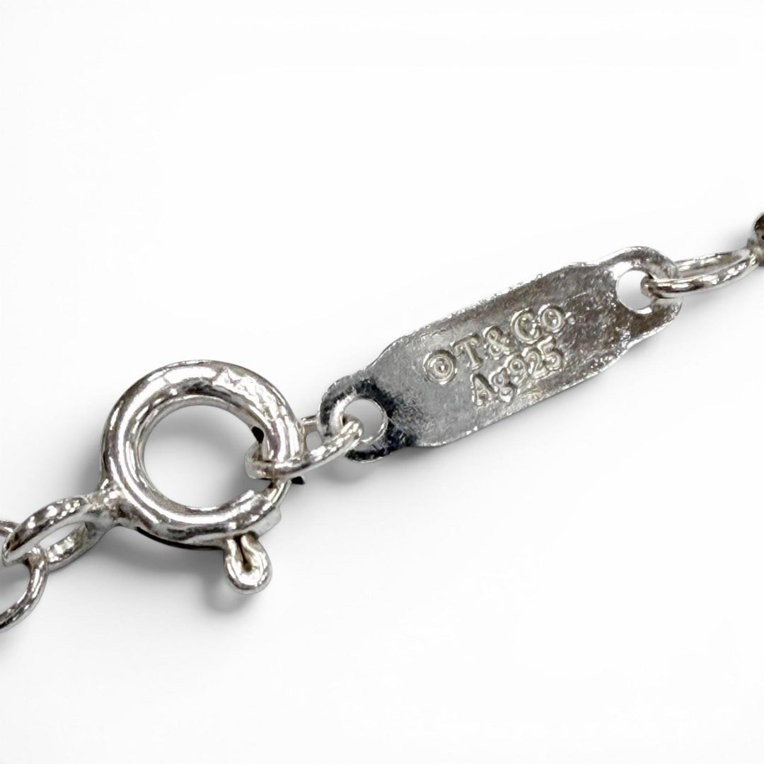 極美品▼TIFFANY&amp;Co. ティファニー メイカーズ IDタグペンダント AG925 現行品 ネックレス シルバー 総重量24.0g 定価118800円 箱・袋付