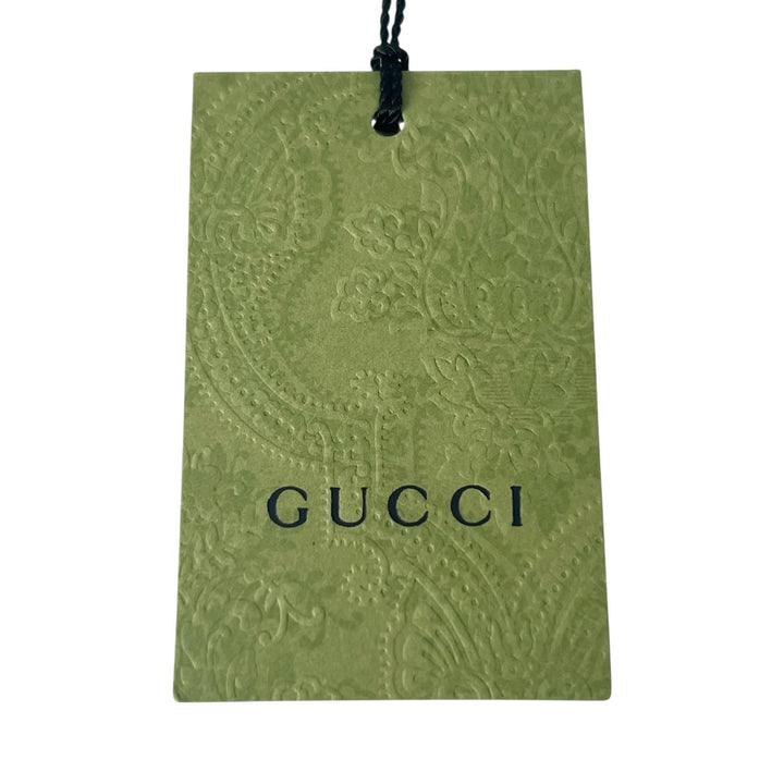 極美品▲GUCCI グッチ 22AW 456520 TIE FEDRA GG柄 シルク100％ ネクタイ ネイビー イタリア製 正規品 メンズ ビジネス◎