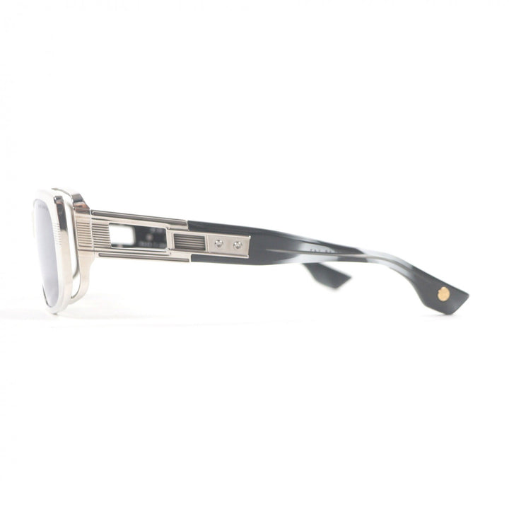 極美品□DITA ディータ DTS435 ZIRITH 限定品 132/500 サングラス シルバー クリアブラック 60□16-147 デモレンズ 日本製 定価142200円
