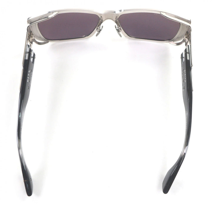 極美品□DITA ディータ DTS435 ZIRITH 限定品 132/500 サングラス シルバー クリアブラック 60□16-147 デモレンズ 日本製 定価142200円