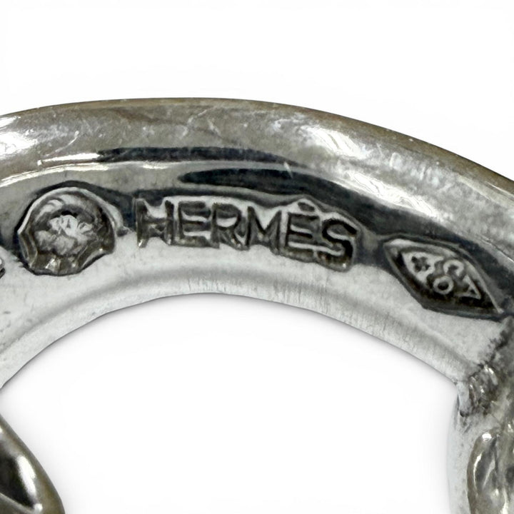 美品▼HERMES エルメス 925 Hロゴ ホールマーク有 カフスボタン カフリンクス シルバー 重量16.6g メンズ ビジネスオススメ◎