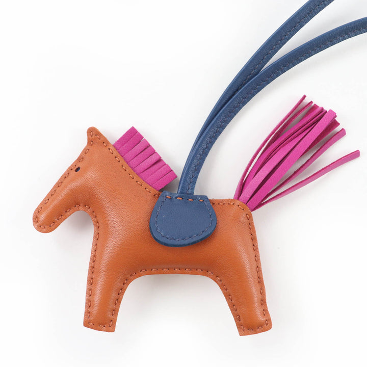 未使用品☆HERMES エルメス ロデオチャームPM アニョーミロ パンドエピス/ローズパープル/ブルーマルチ バッグチャーム Z刻印 フランス製