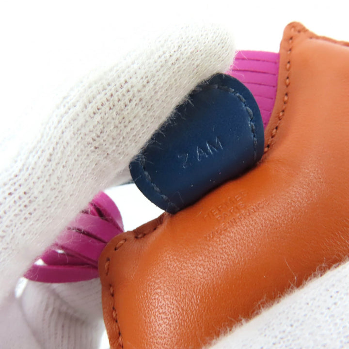 未使用品☆HERMES エルメス ロデオチャームPM アニョーミロ パンドエピス/ローズパープル/ブルーマルチ バッグチャーム Z刻印 フランス製