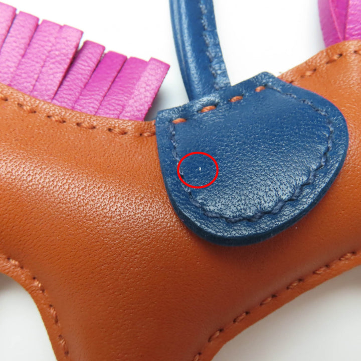 未使用品☆HERMES エルメス ロデオチャームPM アニョーミロ パンドエピス/ローズパープル/ブルーマルチ バッグチャーム Z刻印 フランス製