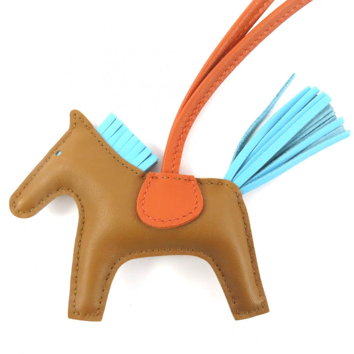 未使用品◇HERMES エルメス ロデオチャーム ペガサスPM アニョーミロ クラフト/セレスト/パンデピス バッグチャーム D刻印 フランス製