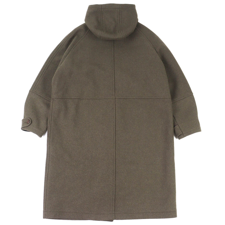 美品△OUR LEGACY アワーレガシー M4221DDO DUFFEL MOSS GREEN ABBEY MELTON ウール メルトン ダッフルコート モスグリーン 46 正規品