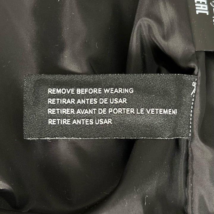 美品▲COACH コーチ 3100 コットン100％ ロゴワッペン シグネチャー ZIP パーカー グレー ブラック S ペルー製 正規品 メンズ